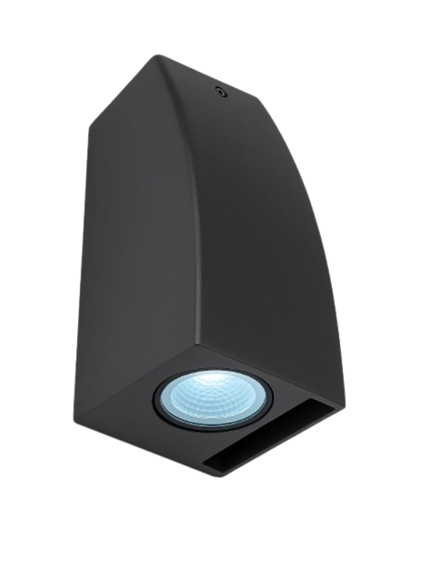 Corp de il. MAMETE SQUARE negru FROSTED G9 1,7W 4000K Fumagalli