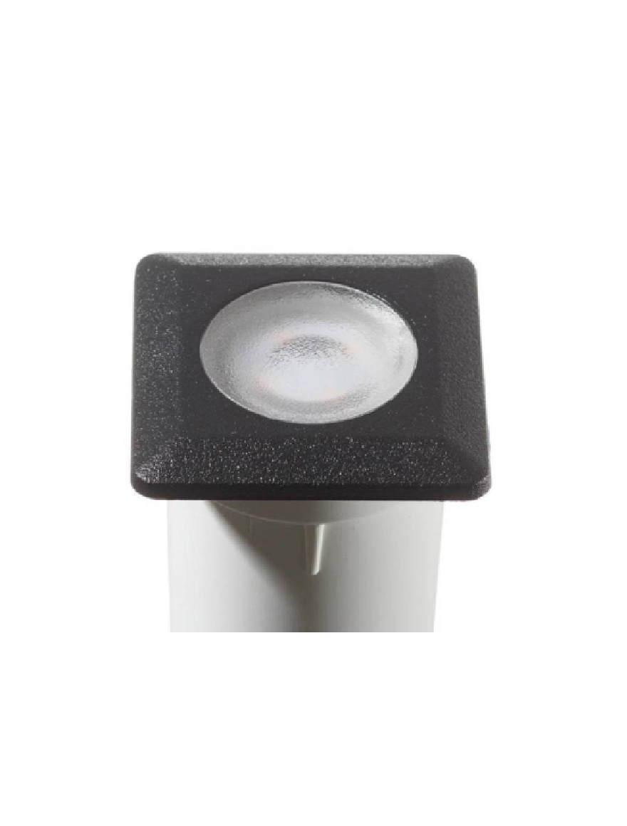 Наземный светильник ALDO SQUARE, чёрный, FROSTED, G9, 1,7W, 4000K, Fumagalli