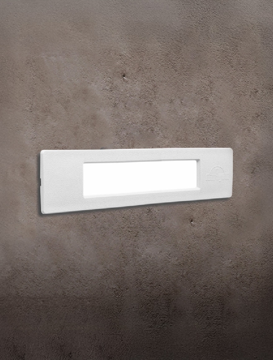 Светильник для лестницы/стены NINA 190, белый, OPAL, R7S 7,5W, 2700–4000–6500K, Fumagalli