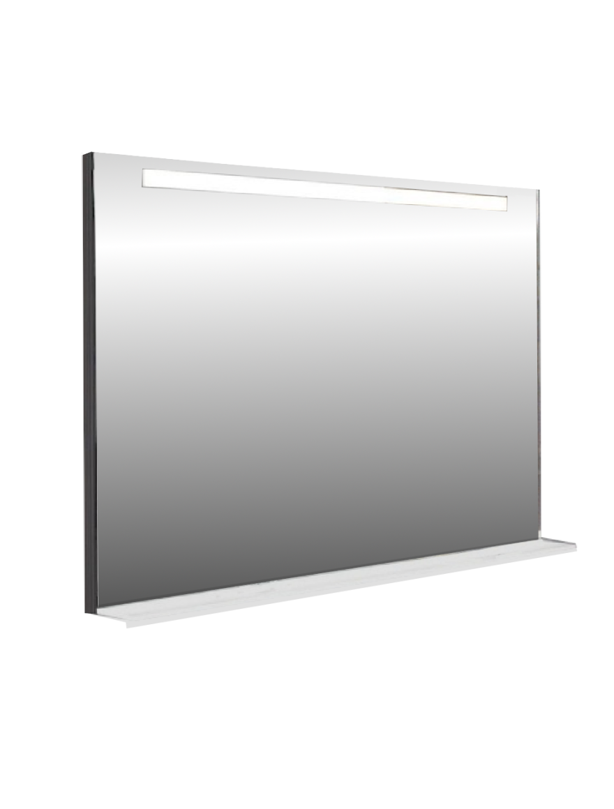 1511655 Oglindă baie cu poliță Genesis 80*100