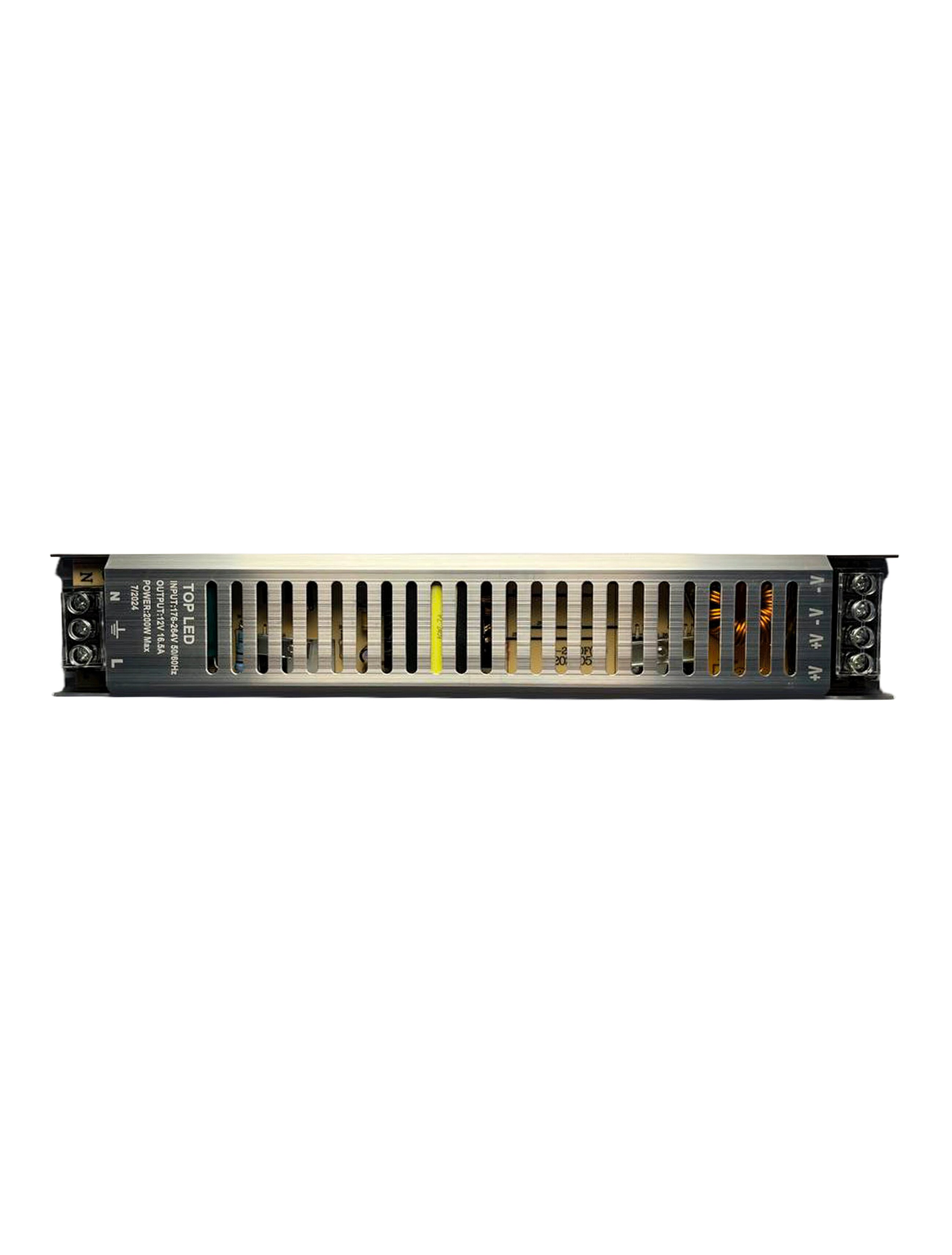 Sursă de alimentare slim  12v 200W 16.5A 176-265V IP20