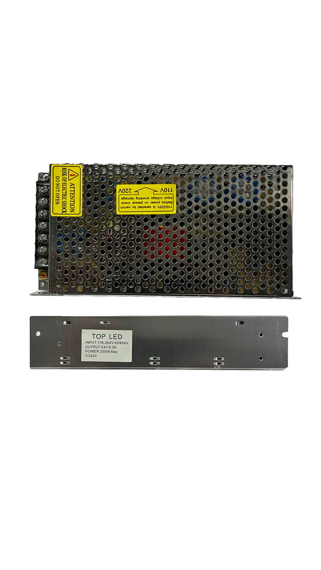 Блок питания 24В 200Вт 8.3А 100-265В IP20