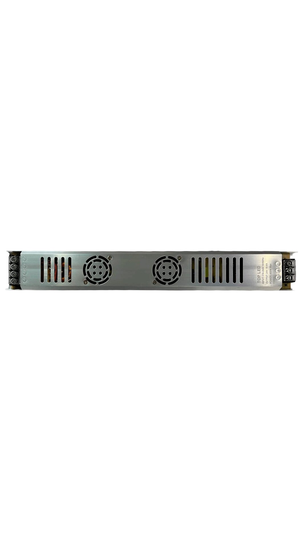 Sursă de alim. slim cu culer 24v 400W 16.6A 100-265V IP20