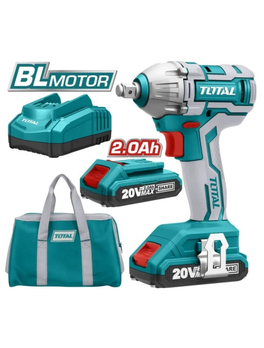 Mașină de înșurubat impact fără acumulator TDLI204531 Total