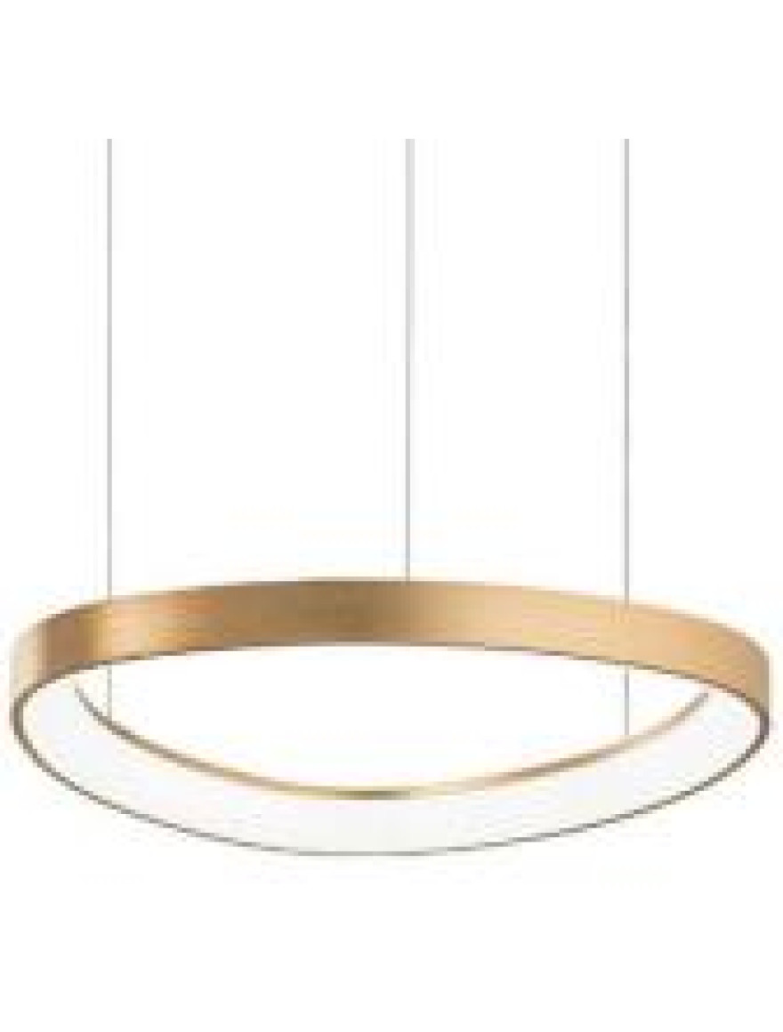 Lustra Led GEMINI 48W 6600Lm 3000K brass Ideal lux