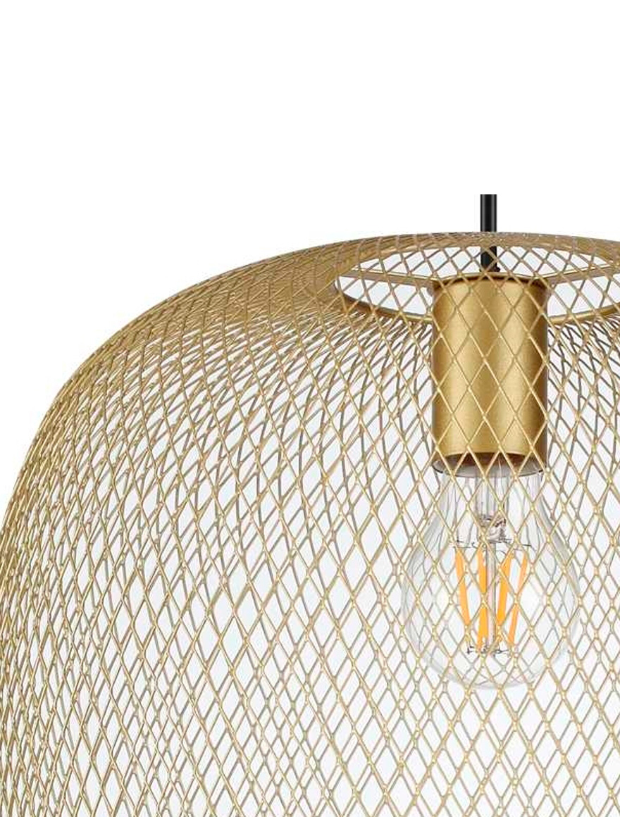 Lustra NET 1xE27 brass Ideal lux