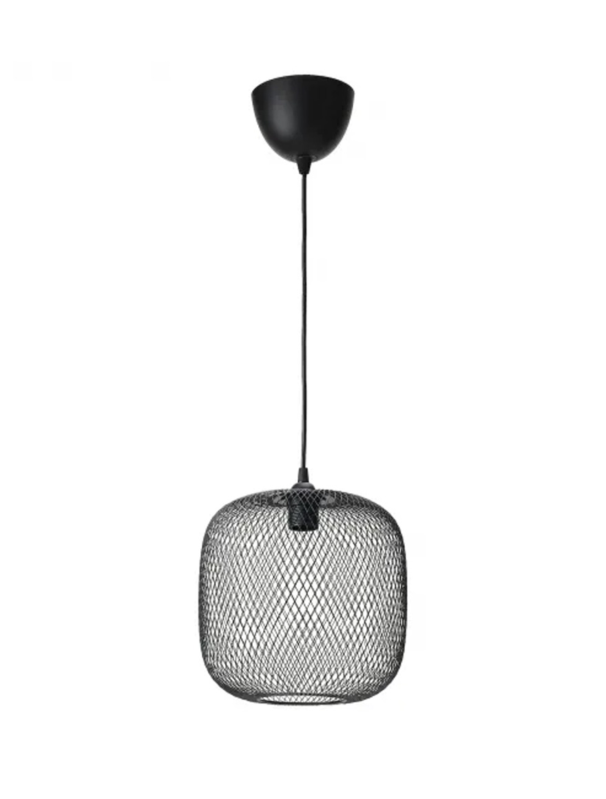 Люстра NET 1xE27 черная цилиндрическая Ideal Lux