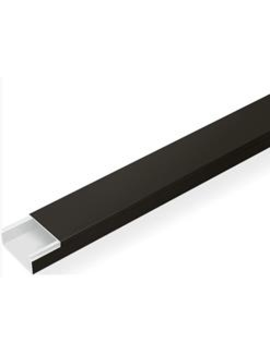 Canal-cablu 12x12x2000 (250m) negru Sidem MUTLUSAN