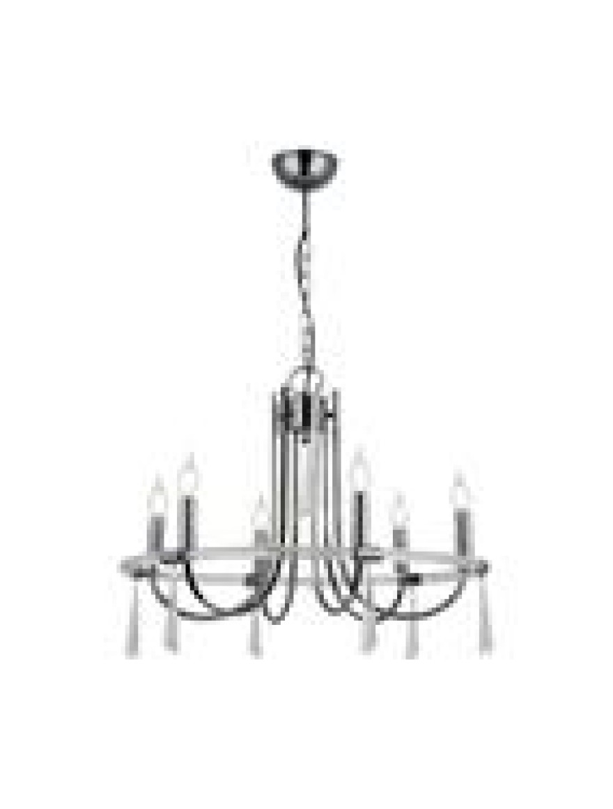 Lustra KRIZANTE 6XE14 D600 negru LUCEA