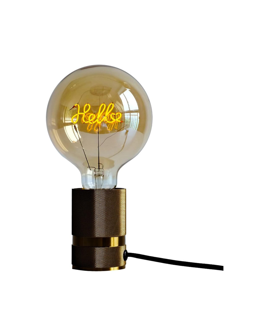 Напольный светильник 1XE27 D65 золотой DL X-11885-HL Luminaled