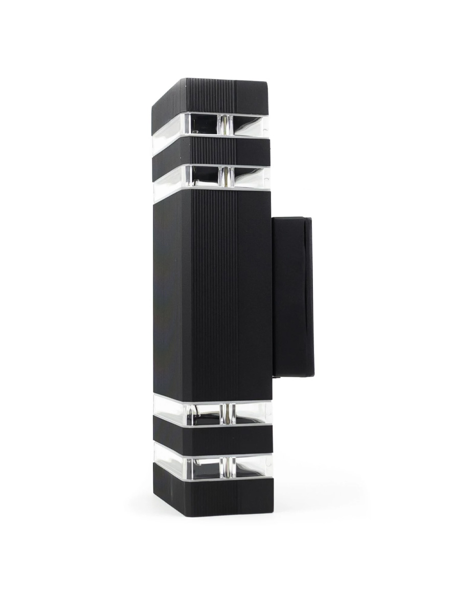 Наружный светильник CLASSIC 2xE27, IP44, чёрный, Col_LUMINALED