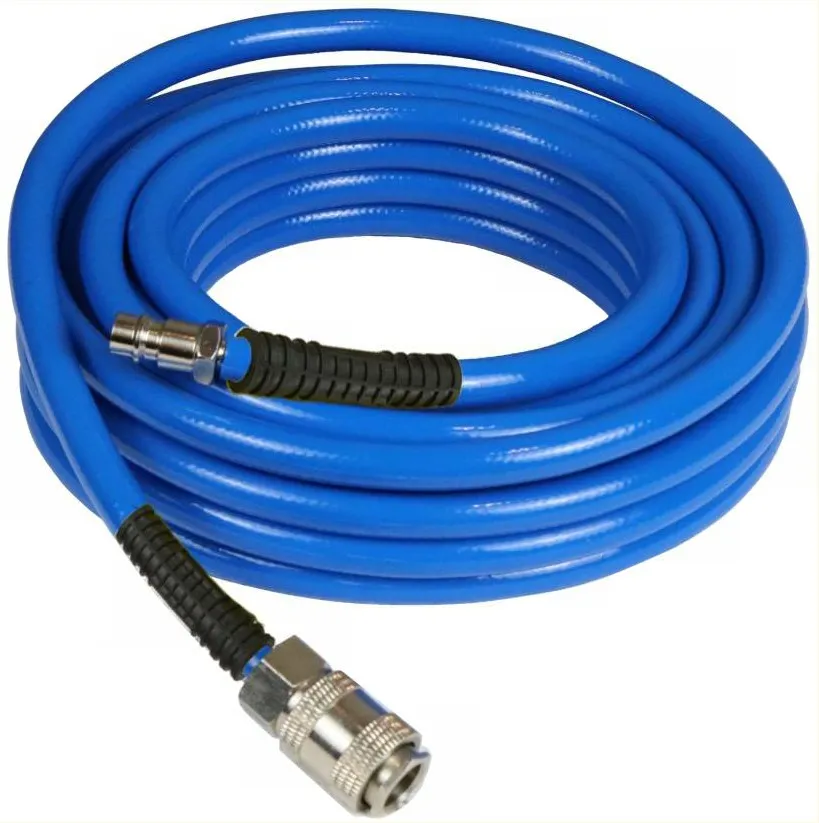 Furtun de aer spiralat 6x11mm 15m TechnoWorker Cuplaj rapid