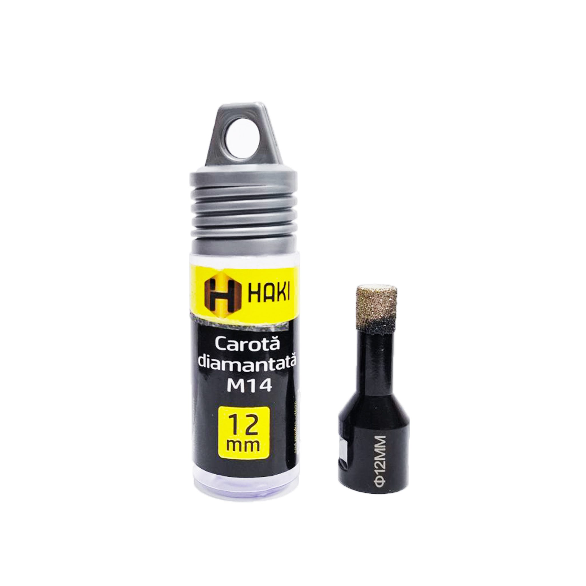 Carota diamantata gaurire  12mm M14 HAKI