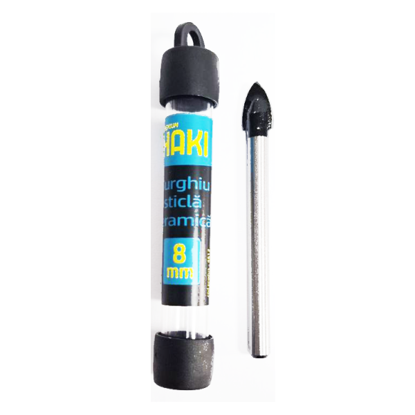 Burghiu sticlă/ceramică 8mm HAKI