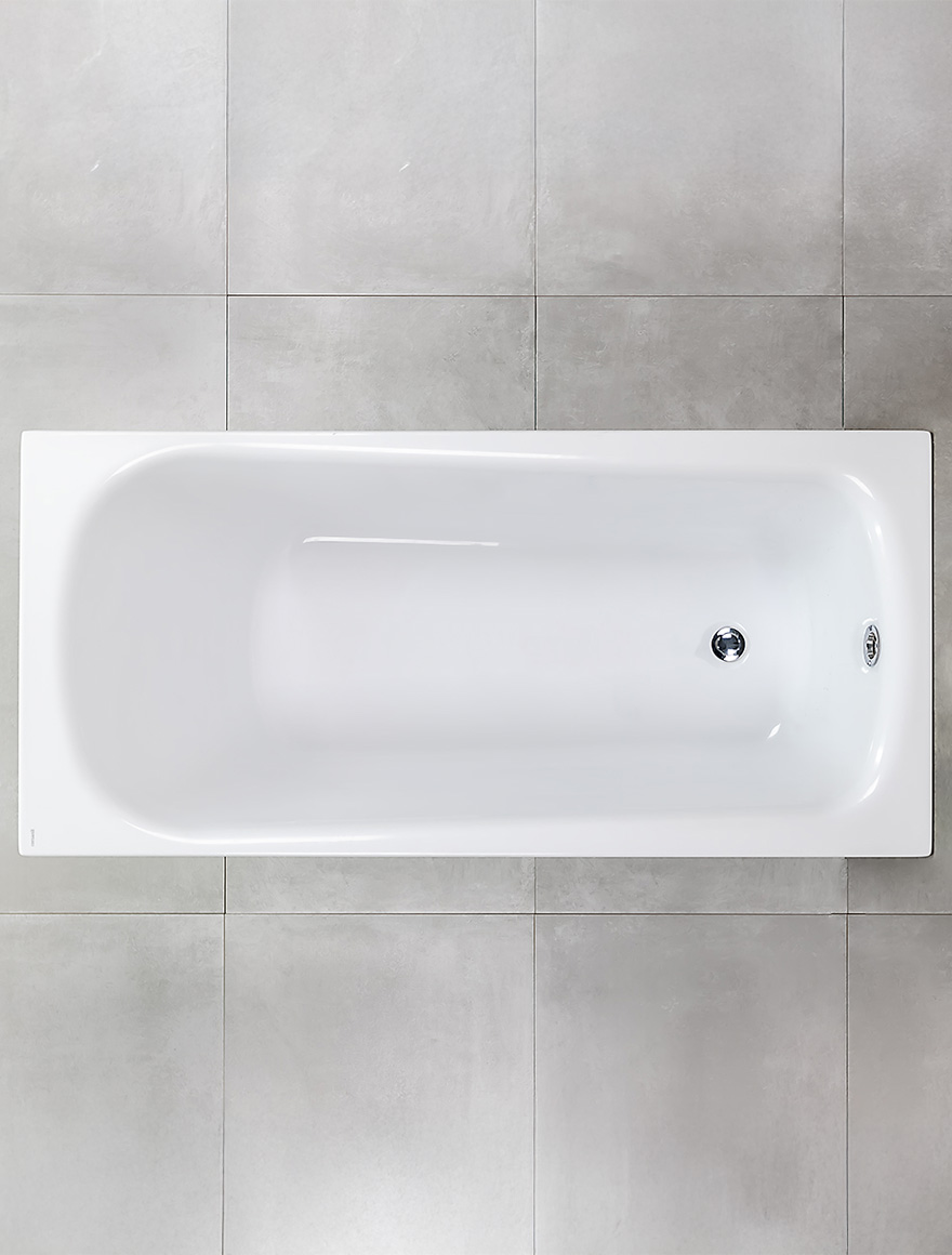 81177 Прямоугольная акриловая ванна 1700x700 Nao + писсуар Cersanit