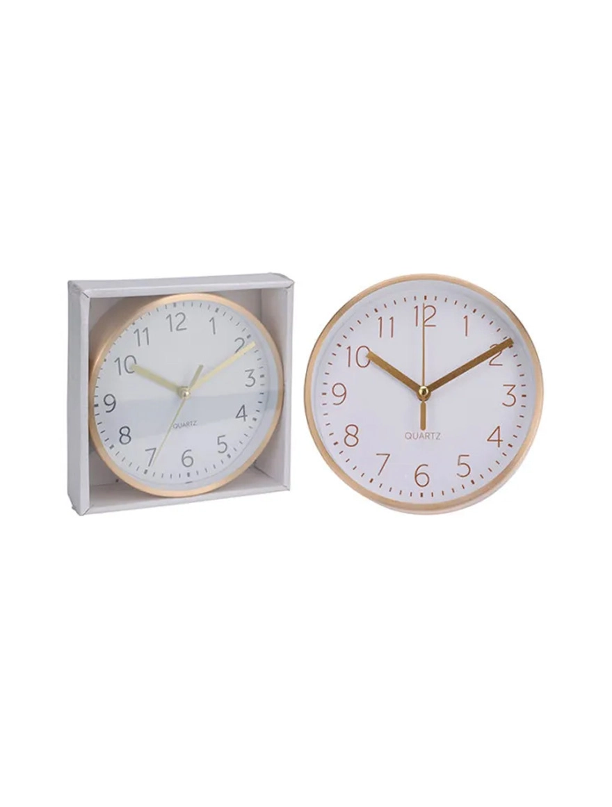 Ceas de perete rotund Classic 15cm, metal