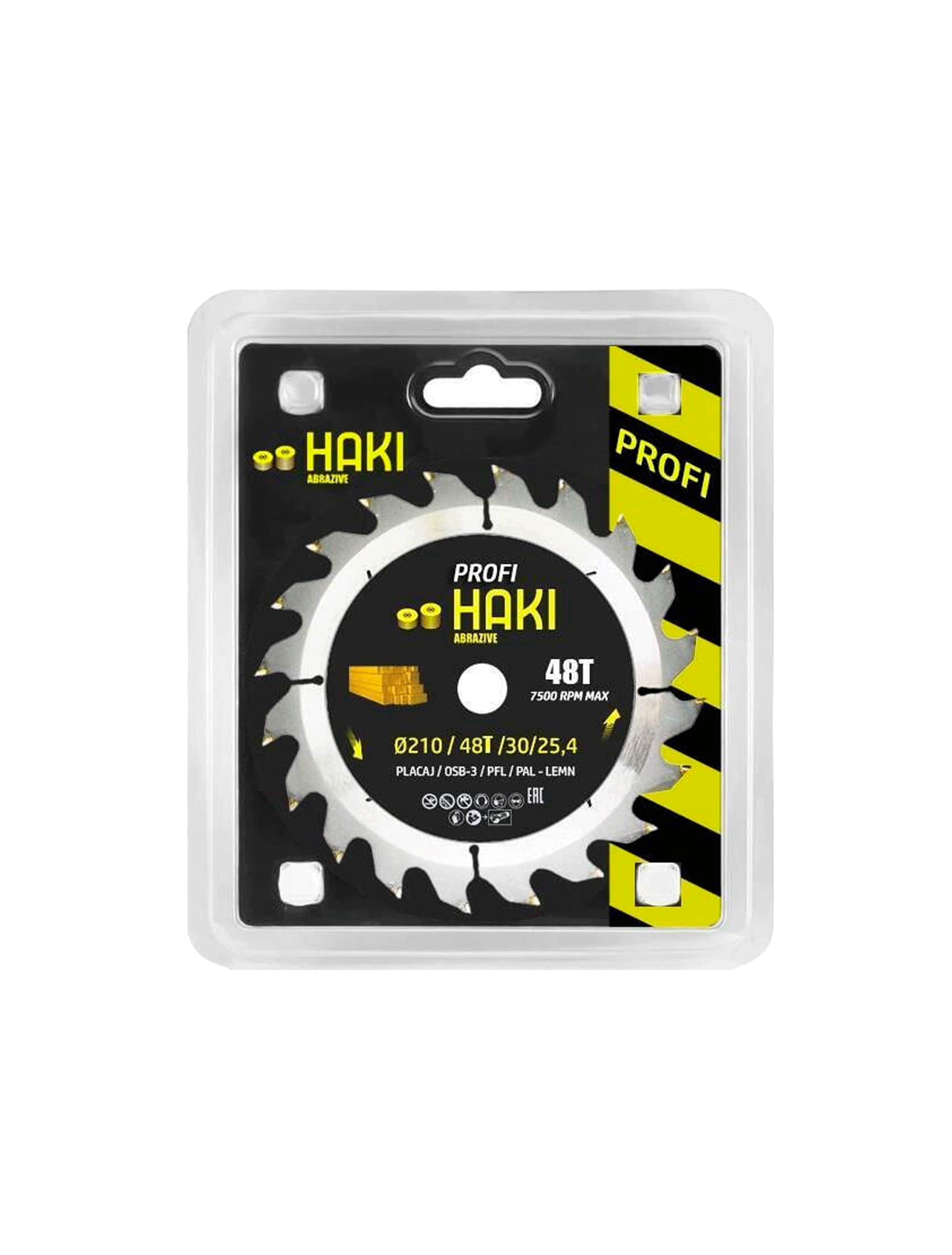 Disc lemn PROFI 210 48T 30/25,4 HAKI 4605