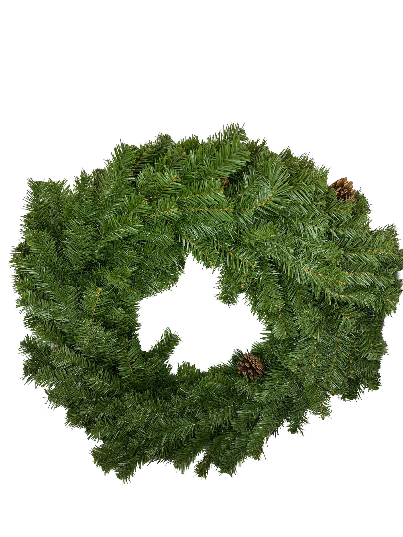 Coroană de brad cu conuri D60cm