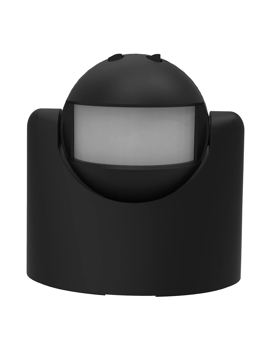 Sensor de mișcare  PIR 1200W IP44 NEGRU LuminaLED
