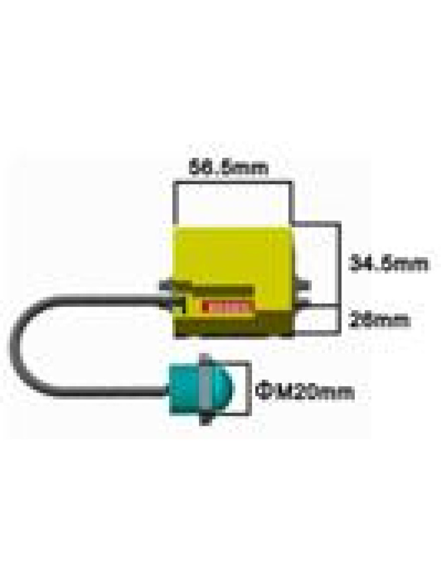 Sensor de mișcare infraroșu 6m 100W IP20 LuminaLED