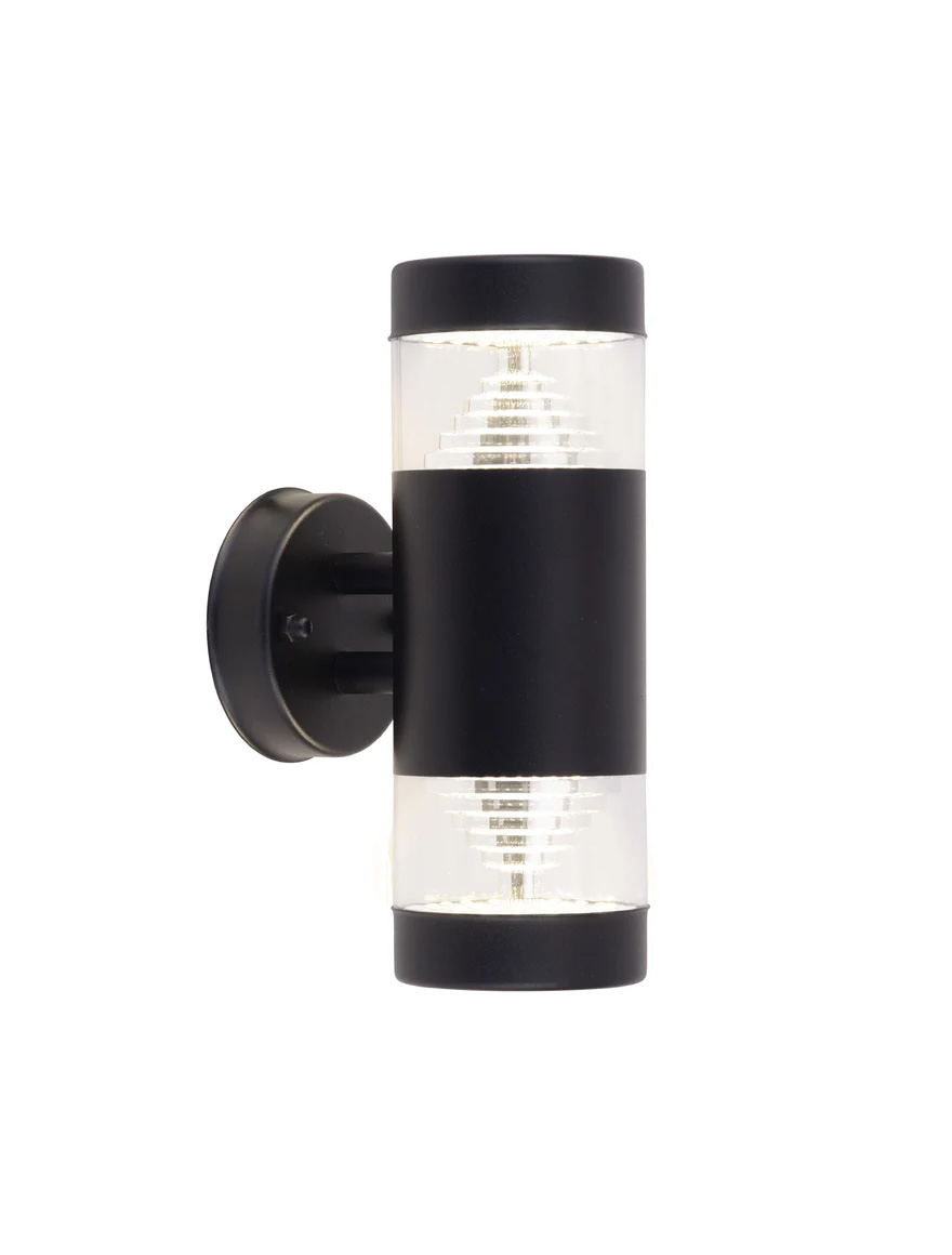 * Corp de iluminare LED pentru fațade 8W 3000K IP54 negru LUMINALED