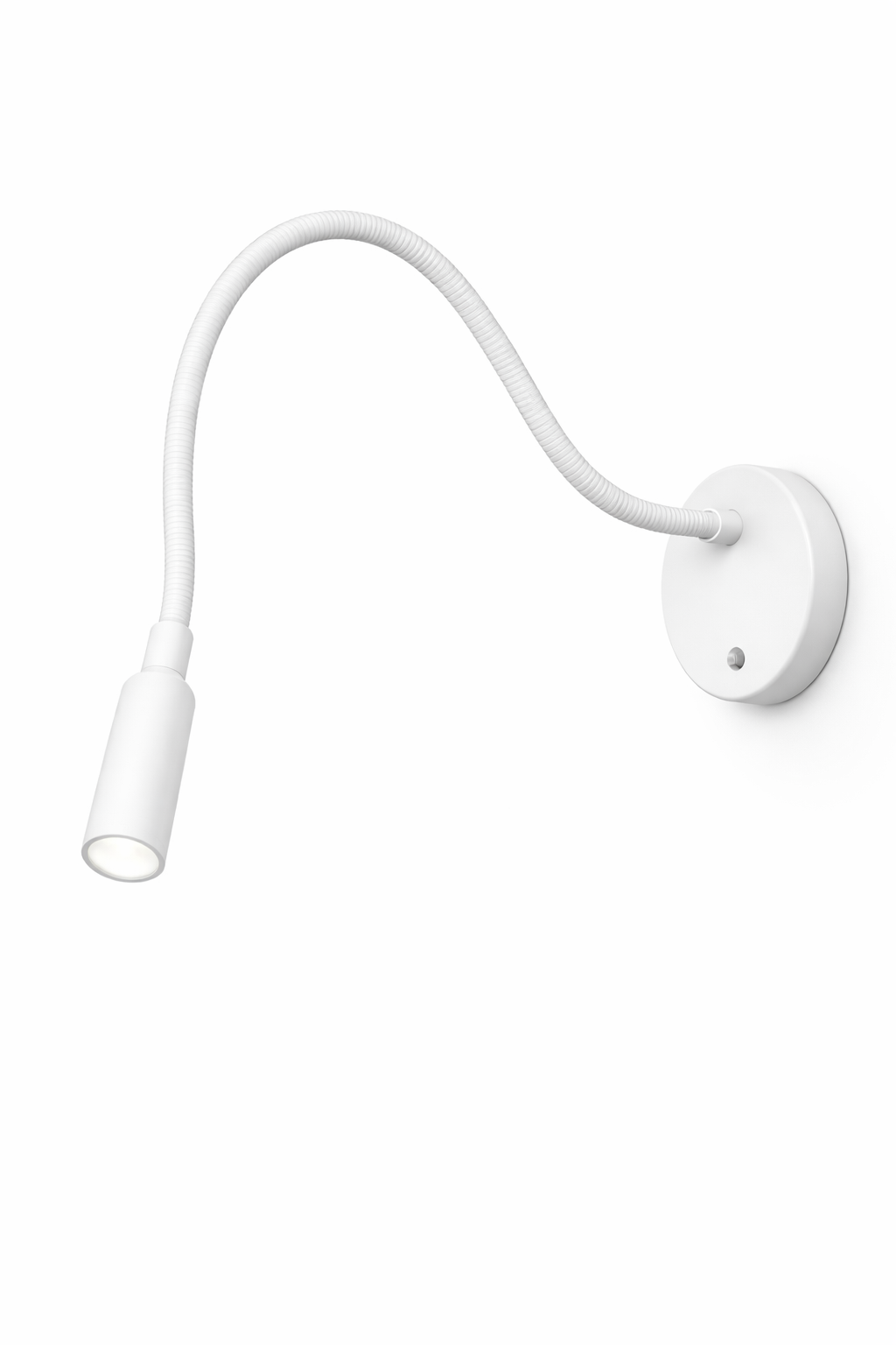 Светодиодный настенный светильник с выключателем 3W 4000K IP20, белый, LUMINALED