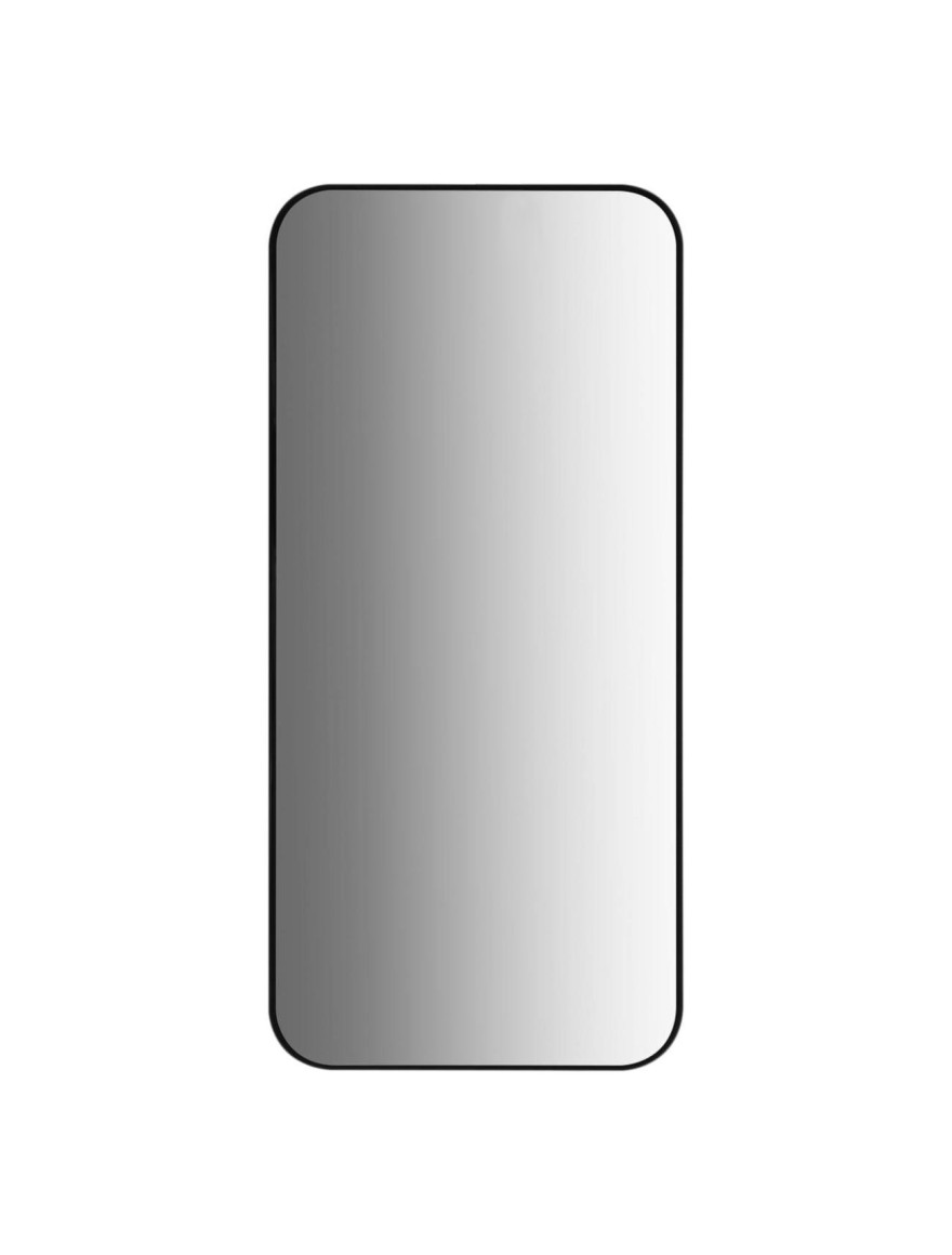 Oglindă, neagră, 55x110 cm.