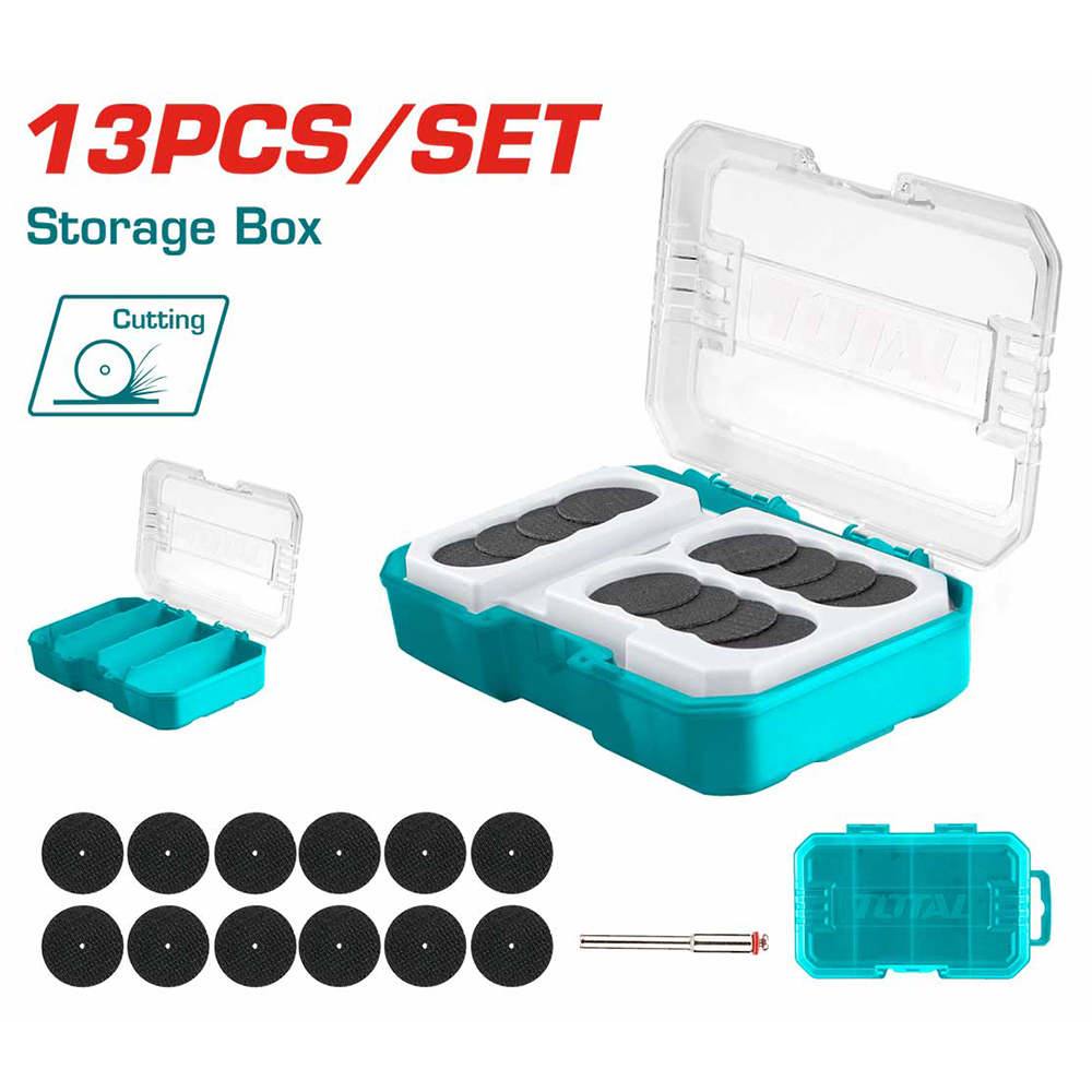 Set accesorii polizor drept 13 buc TAKMG3013 Total 1232189