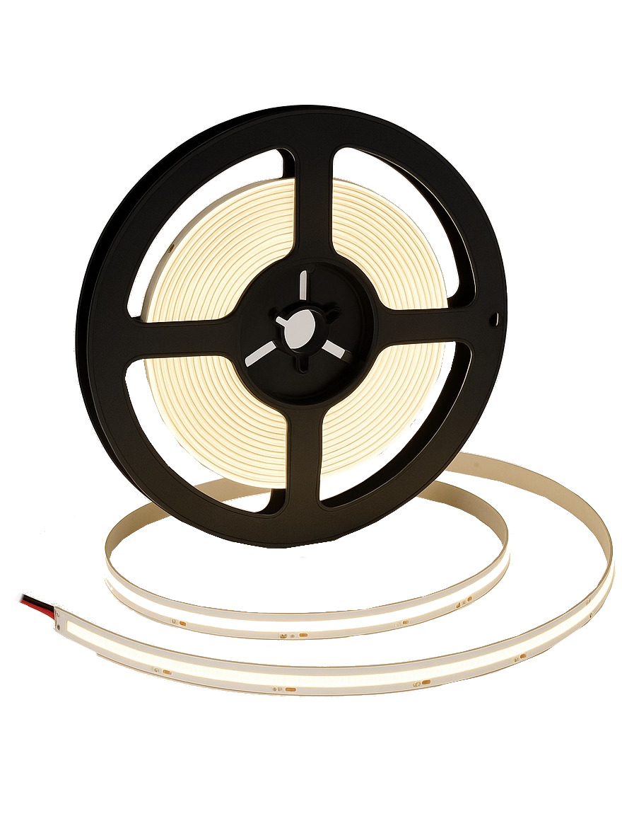 Bandă LED COB 576leds,220V,10w/m,8mm,4000K,50m/roll,IP65,no bridge rectifier