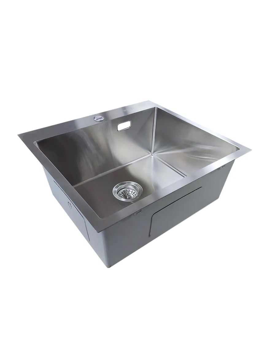 Chiuveta handmade WALTZ HDA 5550 crom satin