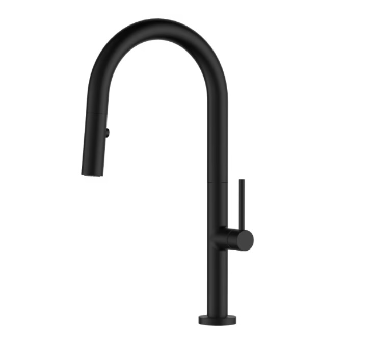 Смеситель для кухни SanDonna CHARLOTTE черный Total