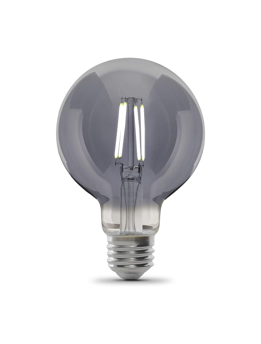 Светодиодная лампа накаливания, дымчатая, G95 7W E27 2700K LuminaLED