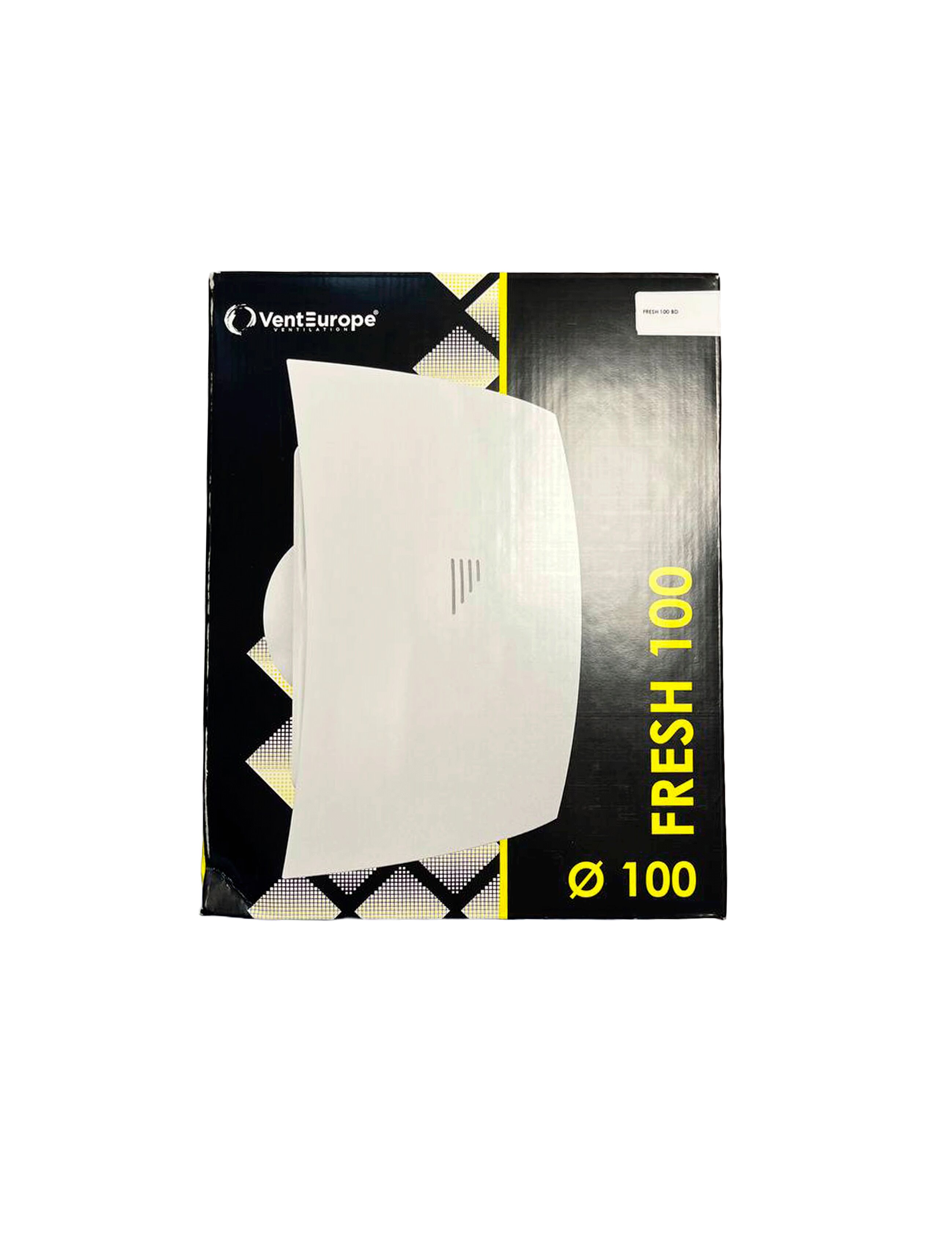Осевой вытяжной вентилятор с обратным клапаном VentEurope FRESH 100 BD