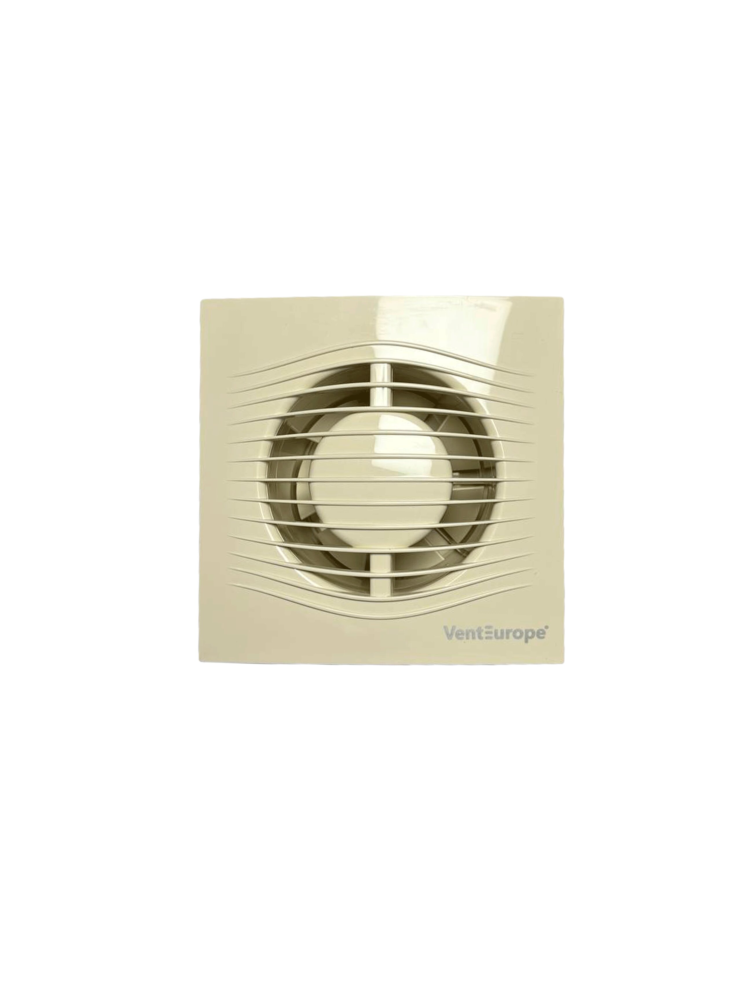 Дизайнерский вытяжной вентилятор с обратным клапаном VentEurope ELEGIA 100 BD D100, цвет слоновая кость (айвори)