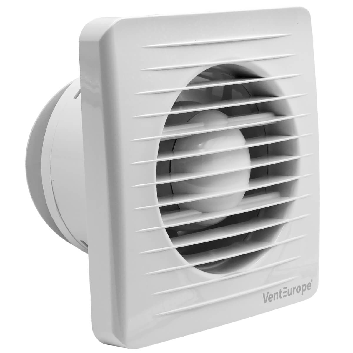 Ventilator de evacuare axial cu plasă VentEurope REFînED 100 White