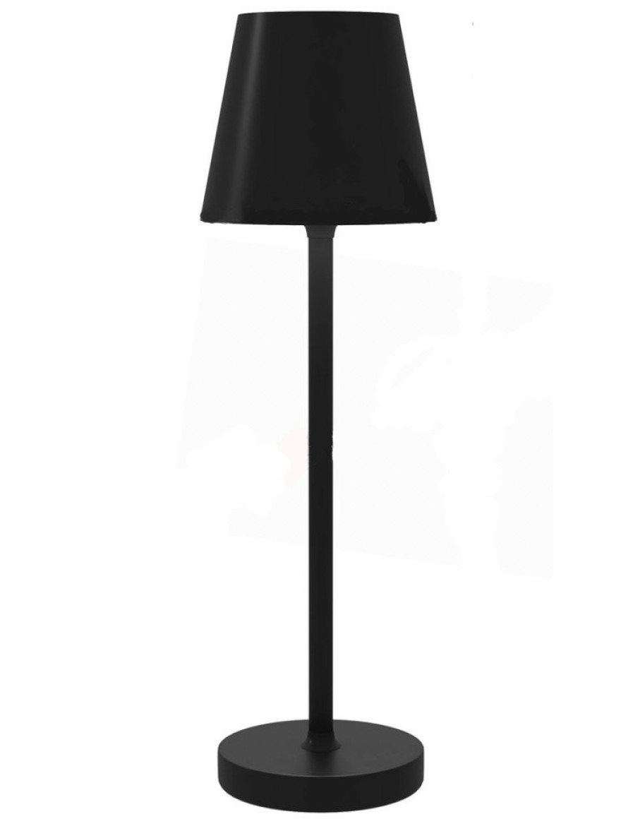 Lampă de masă LED 5W 3000-6000K IP65 cu acсumulator dimm. negru V-TAC