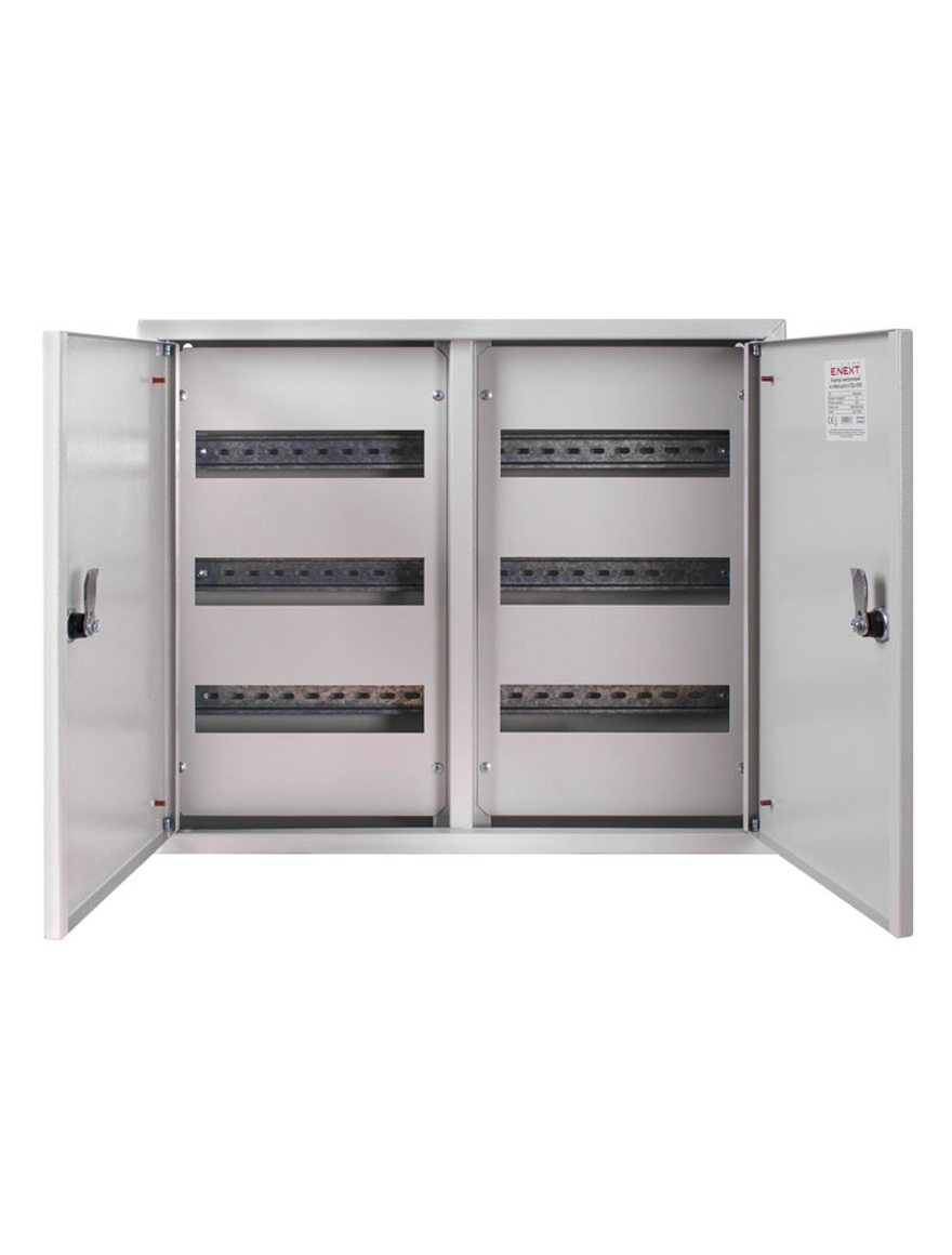 Наружный металлический электрощит с 72 модулями, степень защиты IP31 e.mbox.pro.n.72