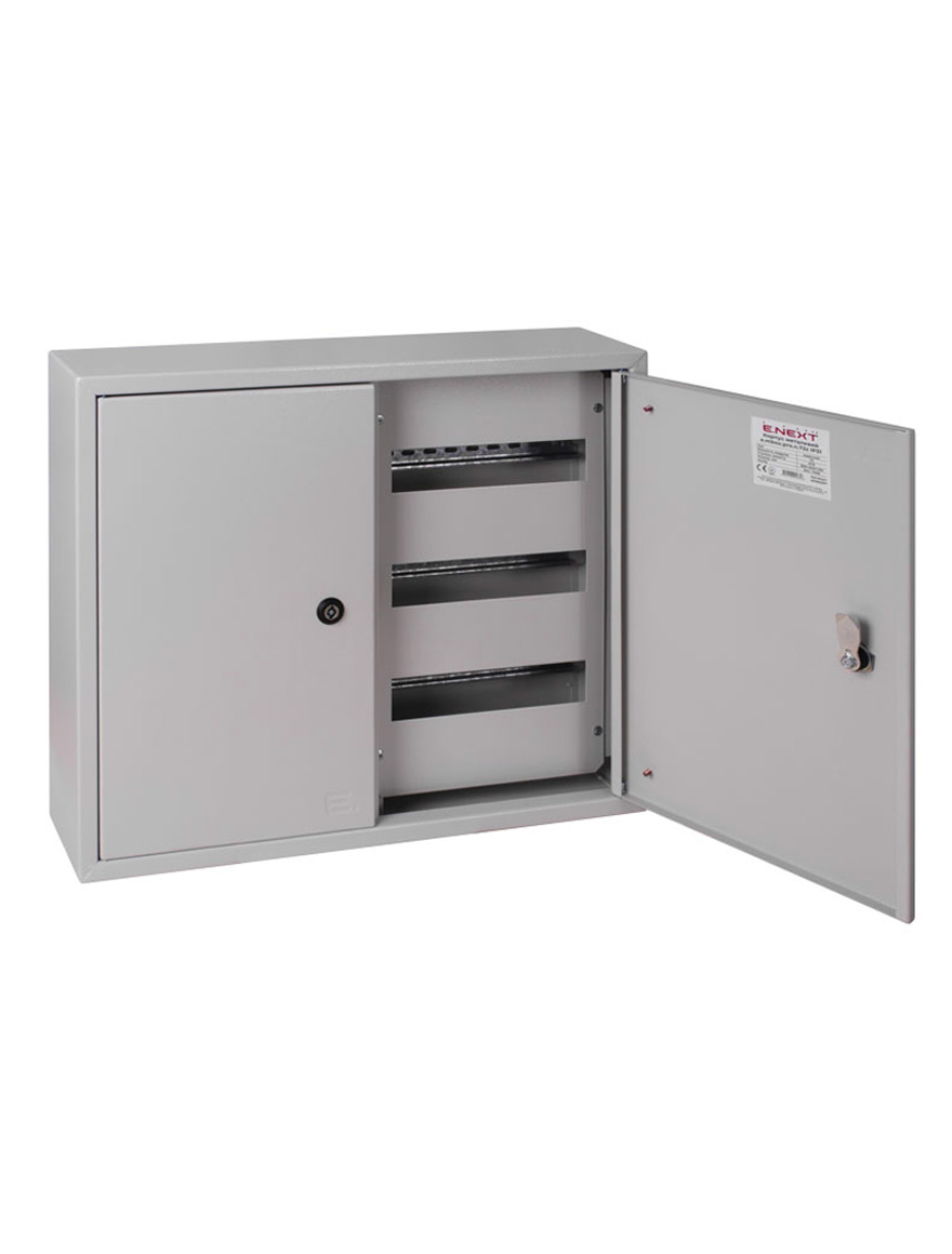 Наружный металлический электрощит с 72 модулями, степень защиты IP31 e.mbox.pro.n.72