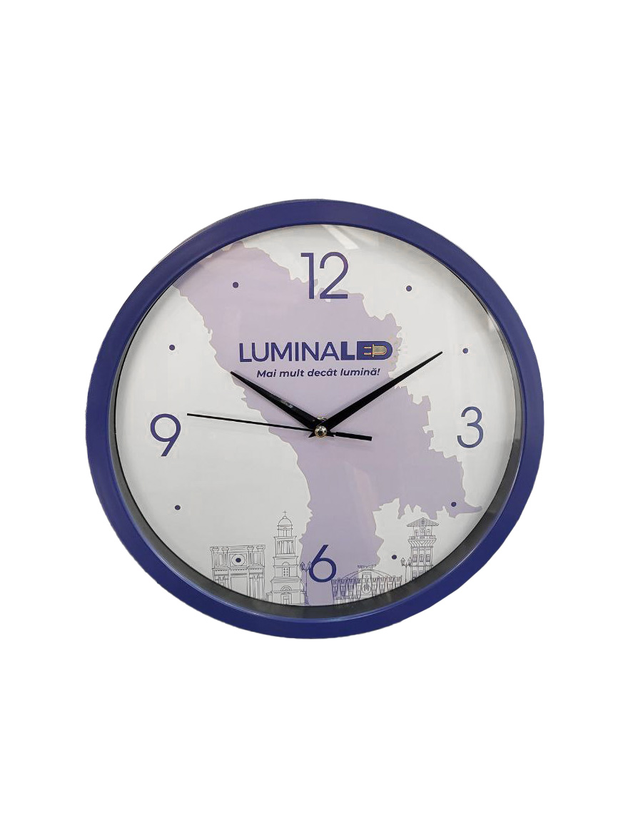 Ceas perete 29.3*4cm LuminaLed