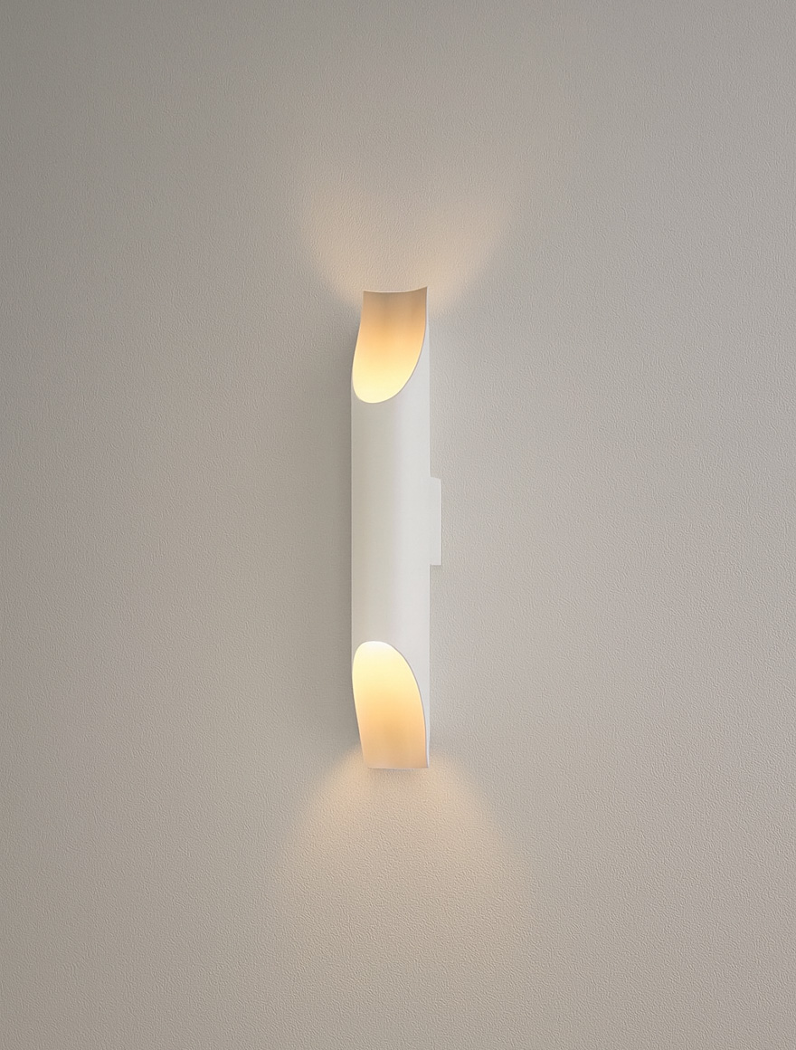 Настенный светильник 2*E27 60*80*410 белый LUMINALED