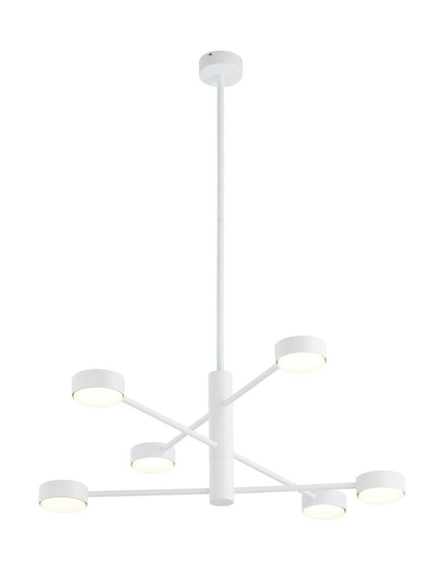 Lustră 6*GX53 850mm albă LUMINALED