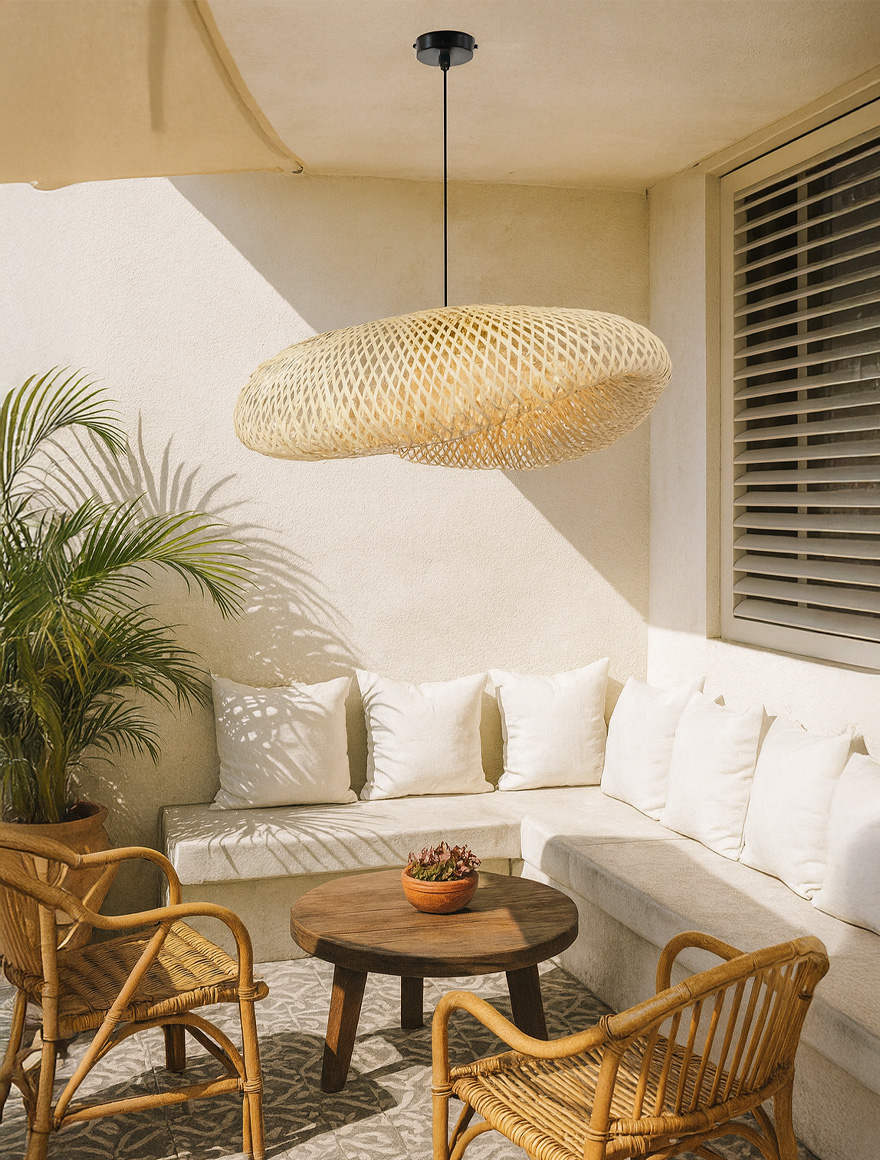 Suspensia MALAGA 07 1XE27 LUCEA