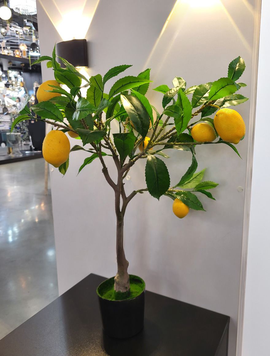 Planta artificiala Pom de lamaie 70cm in ghiveci