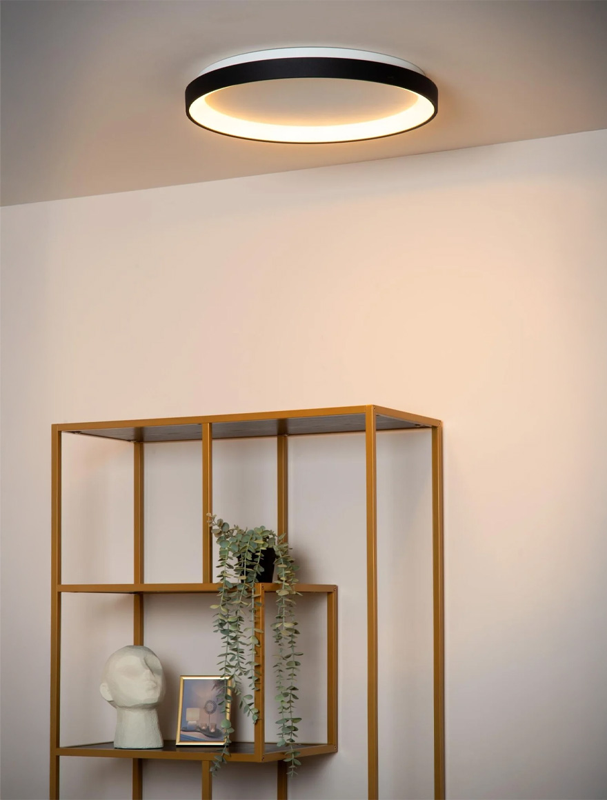 Светодиодный потолочный светильник VG 40Вт 4000K D580 черный VC21467-D58 BK Luminaled