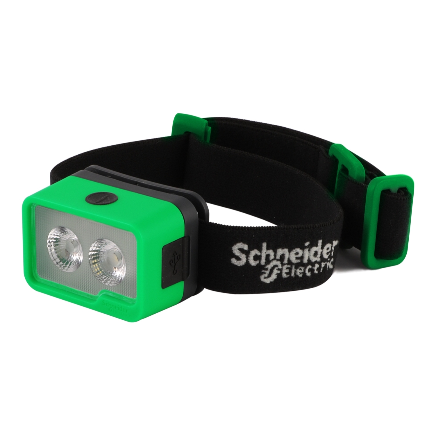 Lanterna LED pe cap cu acum. Schneider Mobiya