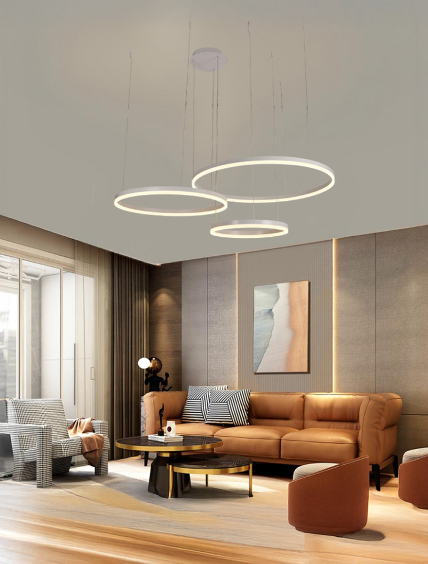 Lustră LED AKROBAT 120W 19800lm CCT 3000-6500K alb Faneurope 2