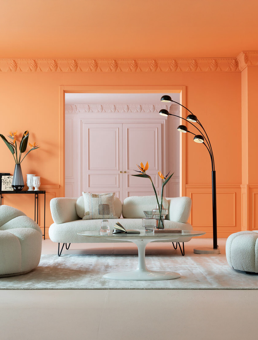 Торшер ERACLE 5xE14, чёрный, Faneurope