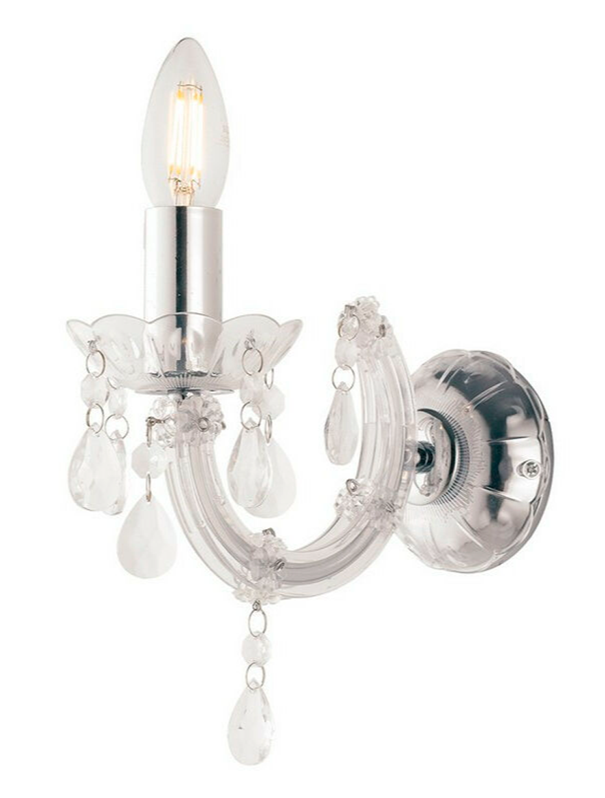 Aplica HOUSTON 1XE14 transparent acrilic Faneurope