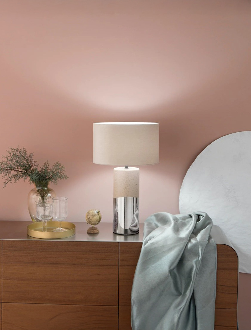 торшер TATAKA 1XE27 розовый Faneurope