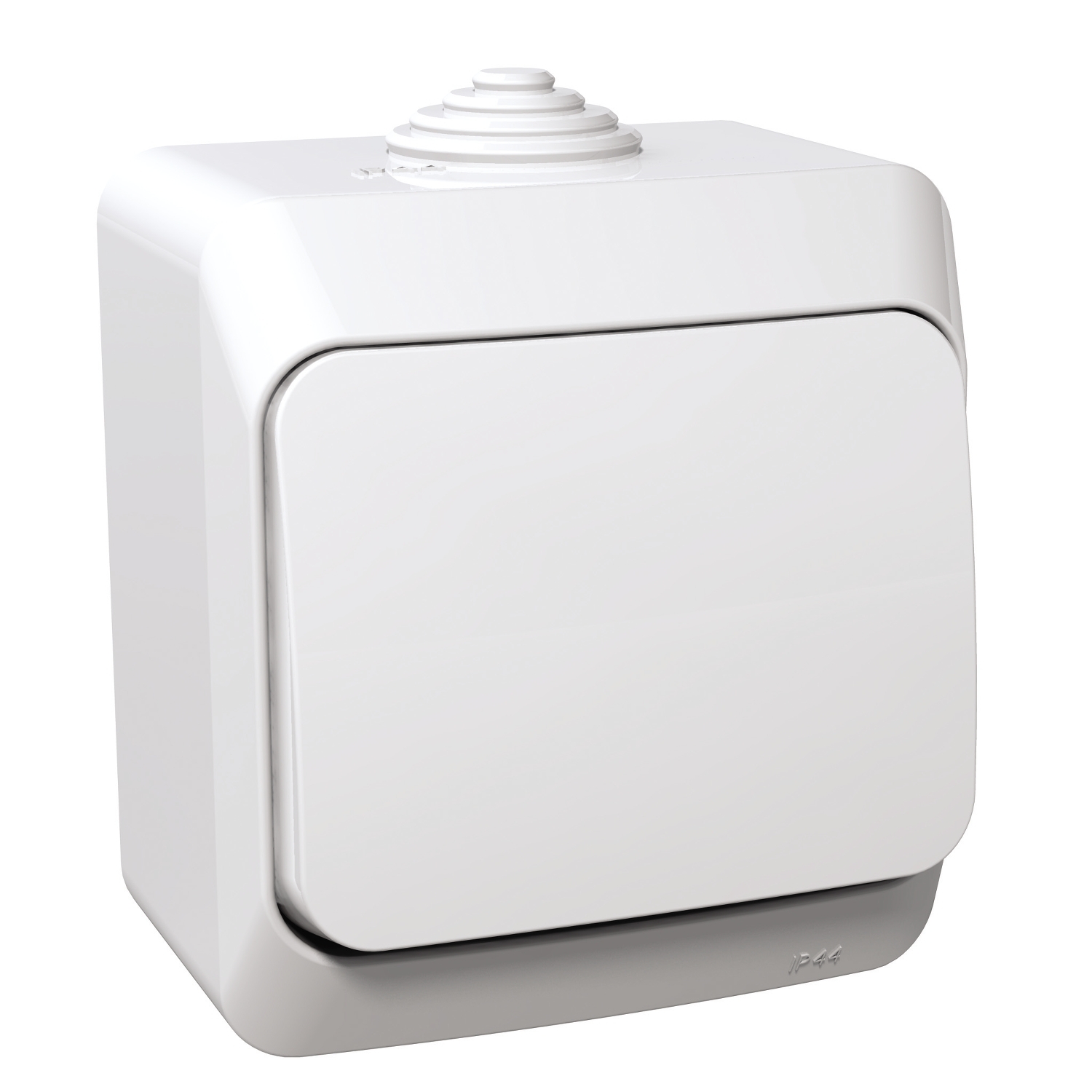 Выключатель накладной промежуточный (крестовой) 1кл. Cedar Plus IP44 белый WDE000570 SCHNEIDER